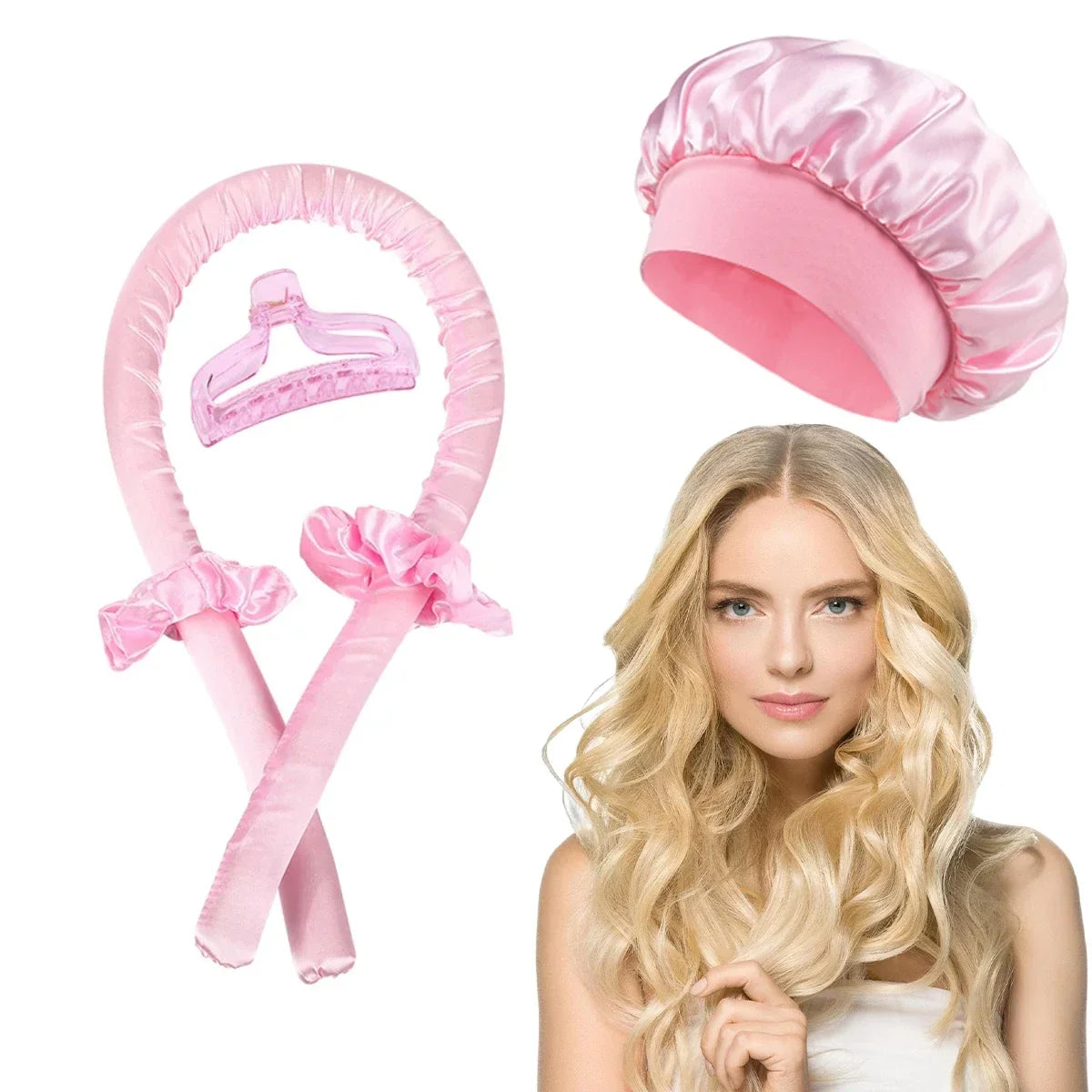 Zolas Heatless Curling Set — Soft Curls While You Sleep